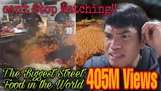 REACTION To The Biggest Street Food in the World that gets 405M Views, Can't Stop Watching this!!!