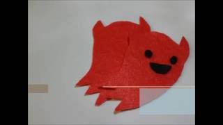 Halloween: How to make Ghost Devil Plushie Tutorial