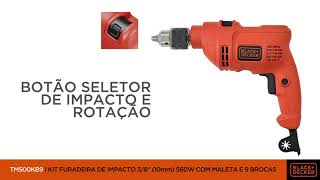 Furadeira de Impacto Black & Decker