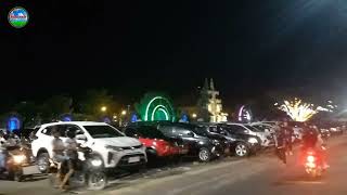 Kota negara malam pergantian tahun