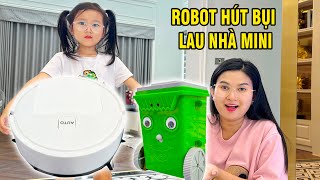 Changcady review robot hút bụi lau nhà mini, so sánh robot giá rẻ và robot hút bụi lắp ghép