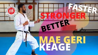 How to get your Keage Mae Geri faster