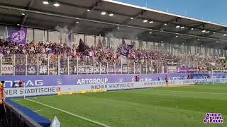 BW Linz - Austria Wien (1:0) / 04.08.23 / Support