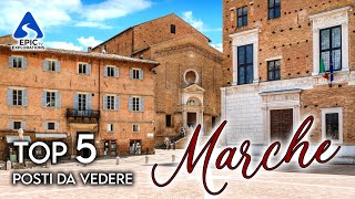 Marche: Top 5 Città e Luoghi da Visitare | 4K Guida di Viaggio