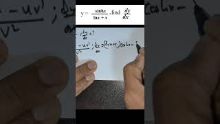 Calculus Crunch Conquer the Quotient Rule in Seconds! #integralcalculas #maths #calculus