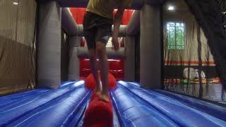 Ninja Warrior Obstacle Course Inflatable