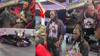 Burna Boy Shutdown Secret Palace With Billions Of Naira In His Bag In the street of Lagos