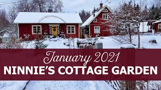 Ninnie's Cottage Garden - Sweden, January 2021