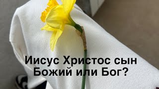 Иисус Христос сын Божий или Бог?!