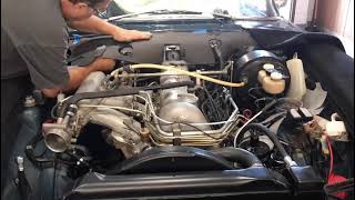 How to install a firewall pad on a Mercedes 280sl 250sl 230sl firewall pad installation #w113#pagoda