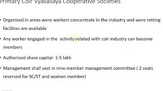 coir cooperatives