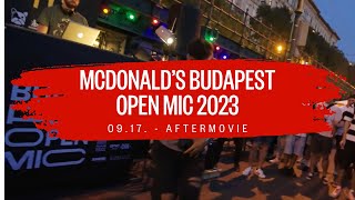 AFTER MOVIE // McDonald's Budapest Open Mic 2023 – 20230917