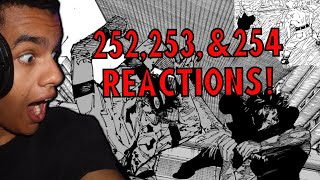 Jujutsu Kaisen Chapters 252, 253, & 254 Reactions!