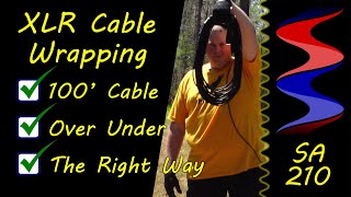 How To Over Under XLR Cable The RIGHT Way