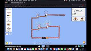 Cara Praktik Virtual Membuat Rangkaian Seri, Paralel, dan Campuran dengan PHET