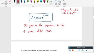 Chapter 6.6 - Exponential Growth and Decay