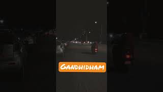 Gandhidham night Out city life #railway #gujarat #kandla #shorts