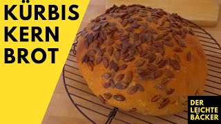 Einfaches und schnelles Kürbiskernbrot zu Hause selber machen | Brotzeit