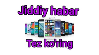 Jiddiy habar tez ko'ring