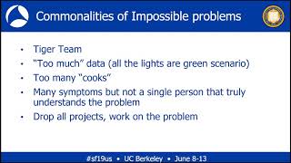 SF19US - 35 Solving the impossible (Mike Canney)