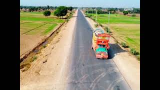 Amazing Drone shots of natural beauty village life Pakistan