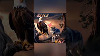 EAGLE + WOLF #ai #mutation #aiart #creative