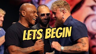 JAKE PAUL VS MIKE TYSON FIGHT IS GOING TO BEGIN IN A WHILE #ufc