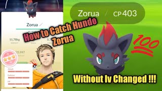 *TRICK* How to catch HUNDO Zorua 💯 In Pokemon Go 100% Work !!! - Pokemon Go