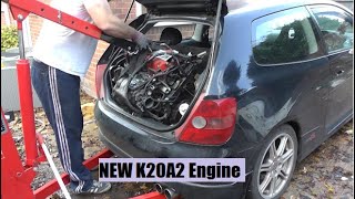 Civic EK Part 4 - New K20A2 Engine