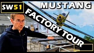 SW-51 Mustang Factory Tour!! Military Aircraft now a KIT!