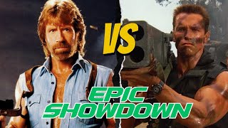 Chuck Norris vs. Arnold Schwarzenegger – The Ultimate Battle