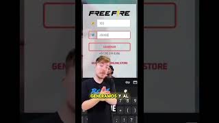 MR BEAST ENSEÑA COMO FUNCIONA SU GENERADOR DE DIAMANTES EN FREE FIRE #shorts #ytshorts #youtube