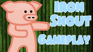 Iron Snout Gameplay- First Look - Pig Fu!