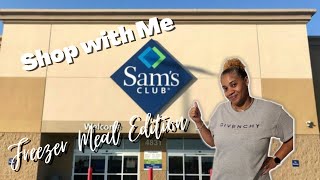 Shop with Me at Sam's Club & Walmart! | Freezer Meal Edition