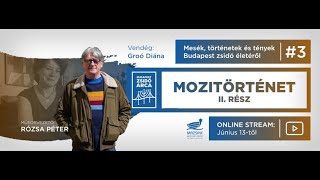 Budapest Zsidó Arca - Mozitörténet II. rész: Beszélgetés Groó Dianával