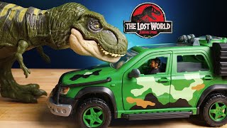 Better Late Than Never! Jurassic Park Lost World Legacy Tyrannosaurus Rex Ambush Pack