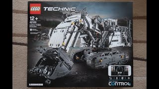 Lego Liebherr R 9800 unboxing (#42100)