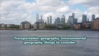 Geography Short: Barge On The River Thames