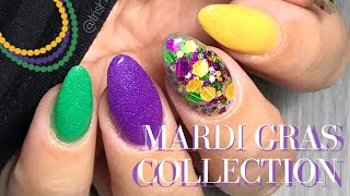 Mardi Gras | Paramount Dips | New Release! | Dip Powder Nails