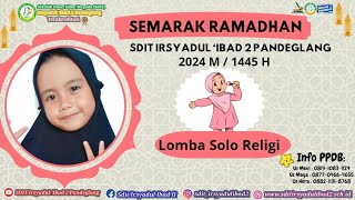 Semarak Ramadhan_Solo Religi_Bilqis Izzatunnisa_RA Annizhomiyyah