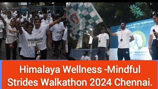 Himalaya Wellness Company -Mindful Strides Walkathon 2024 Chennai.