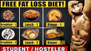 Low Budget Diet Plan For College/Hostel Student | Full Day Eating For Weight Loss