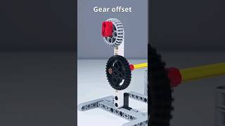 Gear offset #legomoc   #lego #legotechnic #mechanical #gear