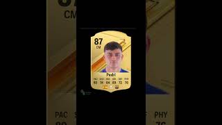 Pedri EAFC25 upgrade #football #fifa #eafc