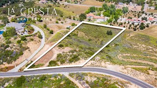 0 Vista del Bosque, La Cresta / Murrieta, CA 92562 — Offered by La Cresta Real Estate