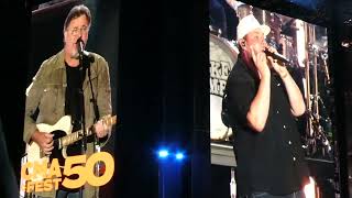 Luke Combs Vince Gill - CMA fest 2023