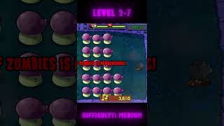 PLANTS vs. ZOMBIES - NIGHT LEVEL 2-7 #pvz #gameplay