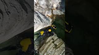 Каньон реки Таштай. #горы #туризм #красивыеместа #каньонинг #вода #canyoning