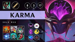 Karma Mid vs Aurora: Shield Maker - KR Master Patch 14.22