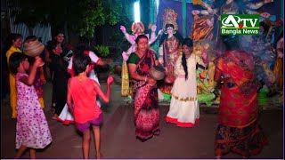 Dhunuchi nach... Durga pujo | দুর্গাপূজার আরতি | আউলিয়াবাদ ঠাকুরবাড়ি ২০২৪